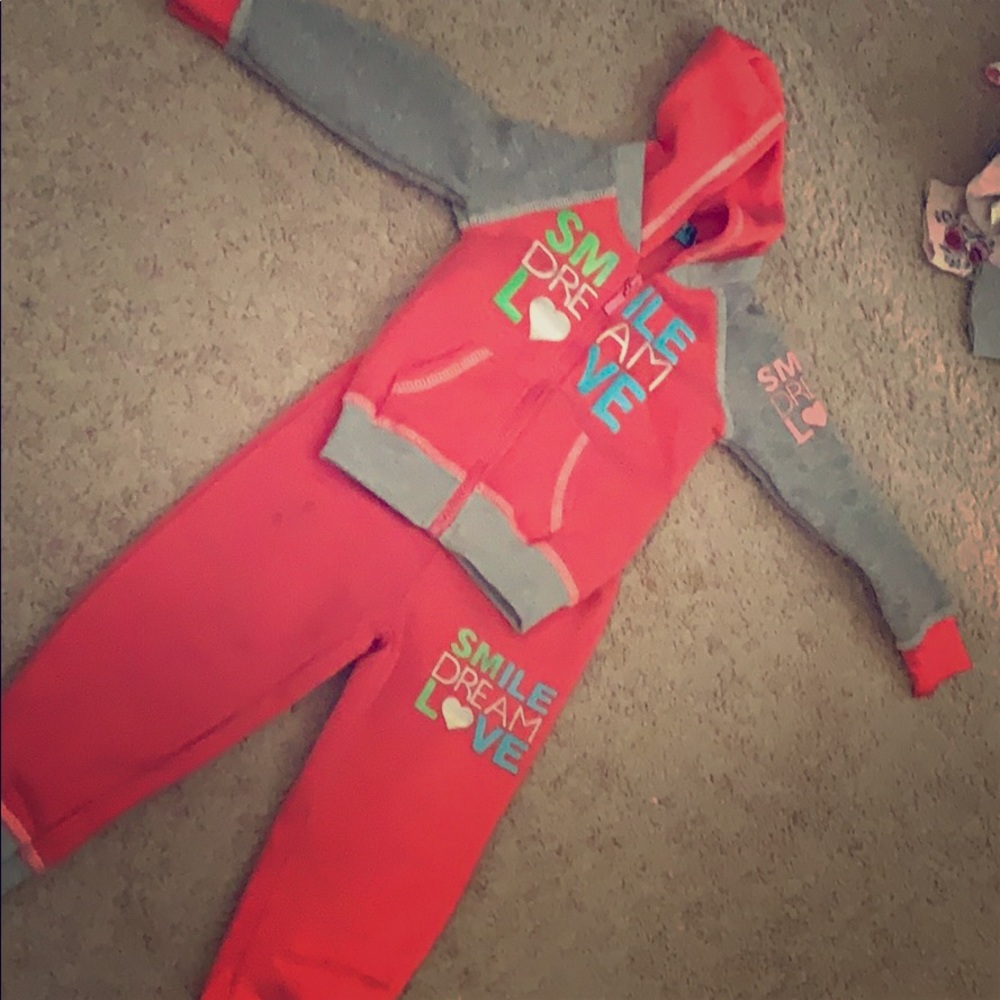 Pink girls outfit
